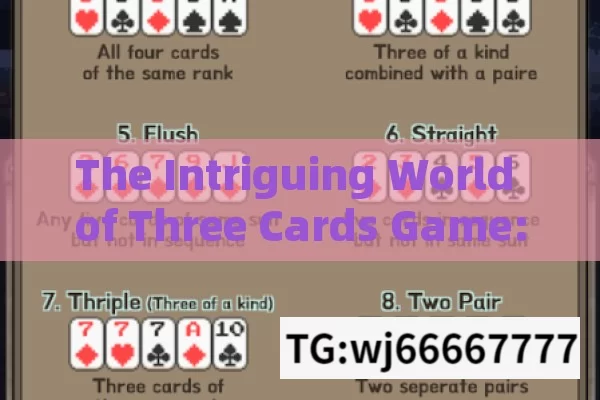 The Intriguing World of Three Cards Game: Rules, Strategies and More