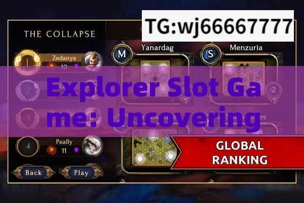 Explorer Slot Game: Uncovering Tricks