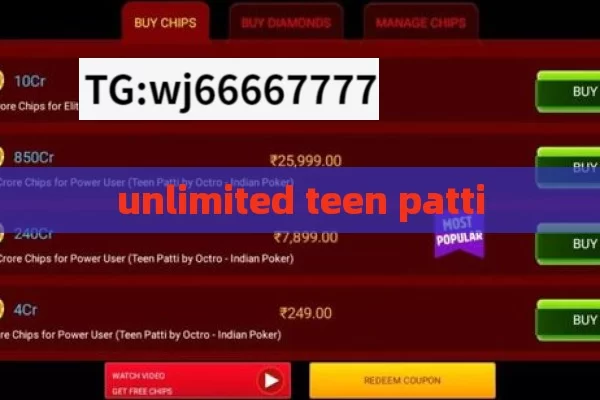 unlimited teen patti